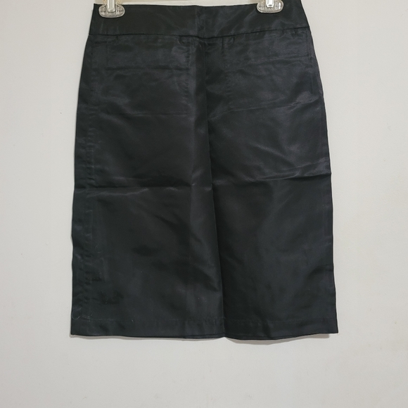 Nylon black skirt Rockabilly steampunk goth grunge rock size 1 XS Sexy‎ y2k - Picture 1 of 3